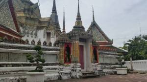 The architecture of Wat Pho